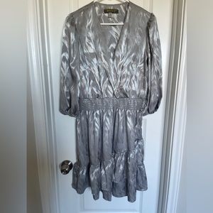 Silver Mini Dress